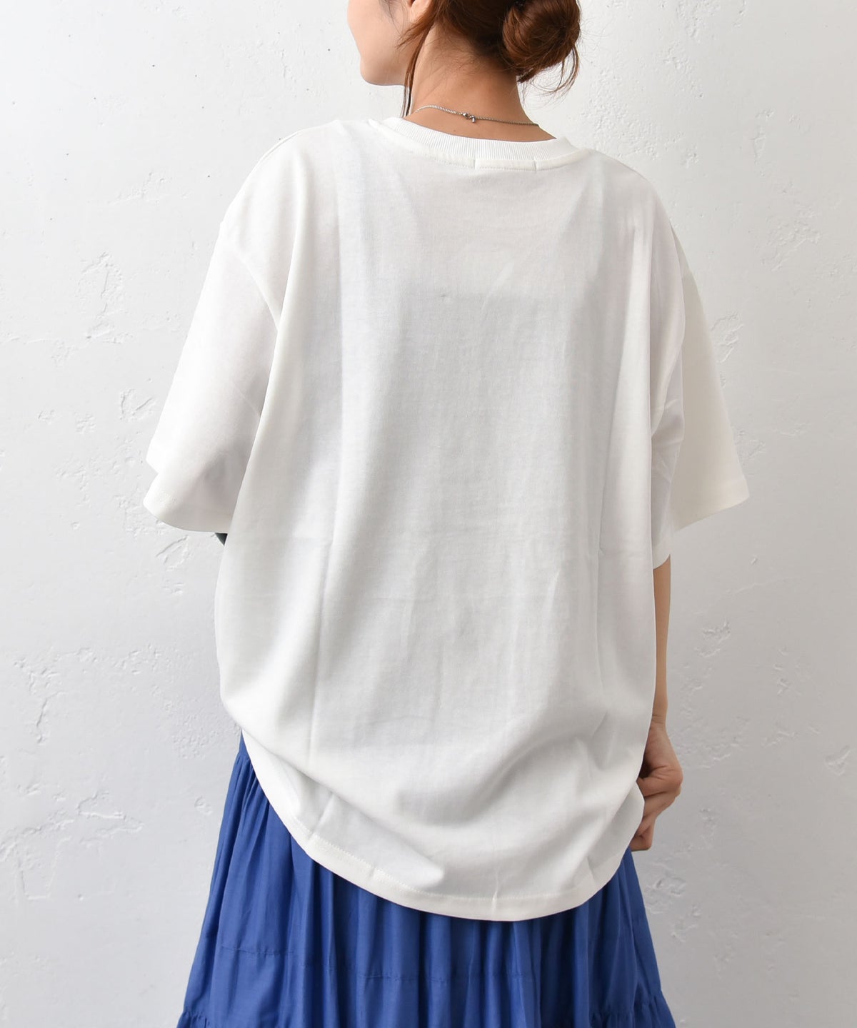 HUMS｜BIGシルエット刺繍T [[24015162]][C]