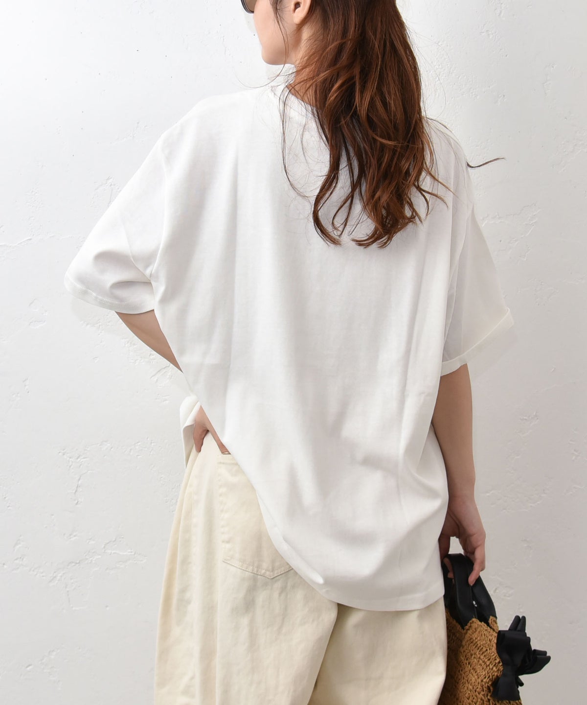 HUMS｜BIGシルエット刺繍T [[24015162]][C]