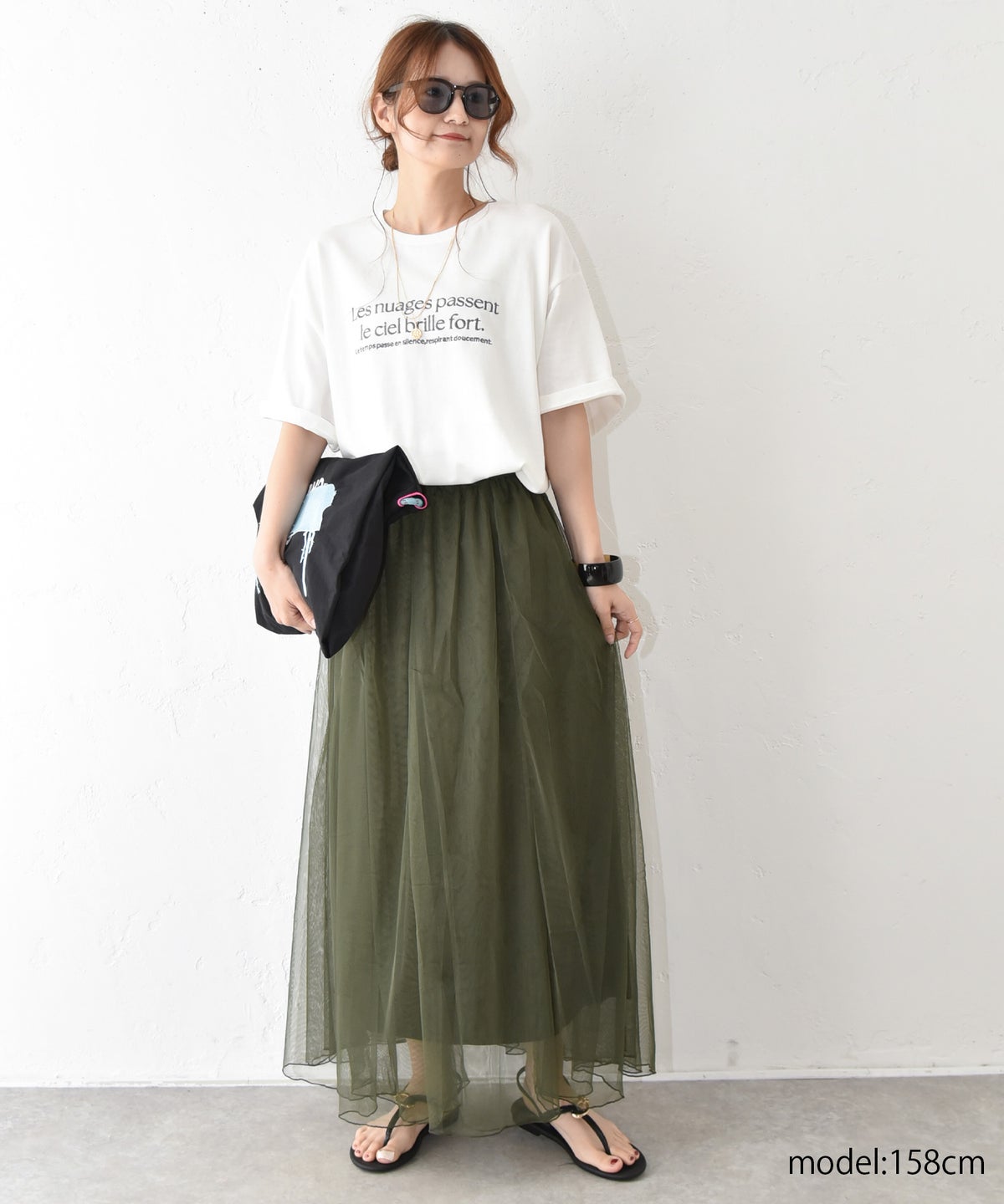 HUMS｜BIGシルエット刺繍T [[24015162]][C]