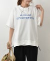  Our.｜裾アジャスター入りロゴカットソー [[Our-025]][C]