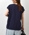 Our.｜フレンチ袖ロゴカットソー [[C-9056-1]][C]