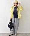 Our.｜フレンチ袖ロゴカットソー [[C-9056-1]][C]