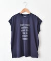 Our.｜フレンチ袖ロゴカットソー [[C-9056-1]][C]