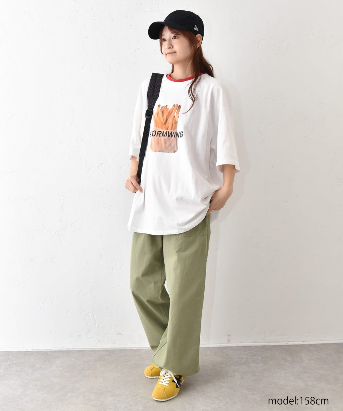 IN THE MARKET｜プリントBIG Tee (ポテト) [[61463021]][C]