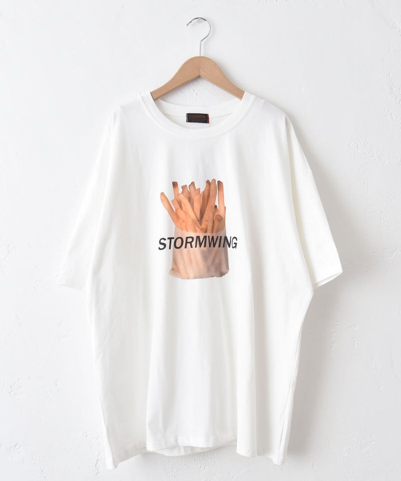 IN THE MARKET｜プリントBIG Tee (ポテト) [[61463021]][C]