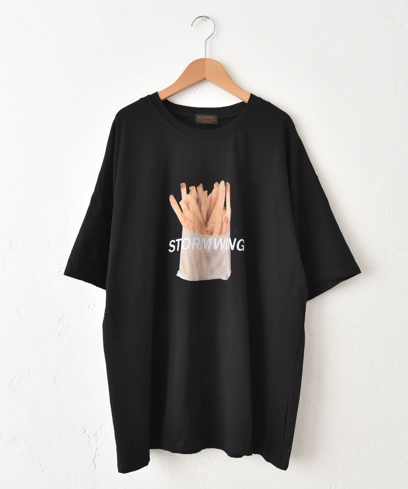 IN THE MARKET｜プリントBIG Tee (ポテト) [[61463021]][C]