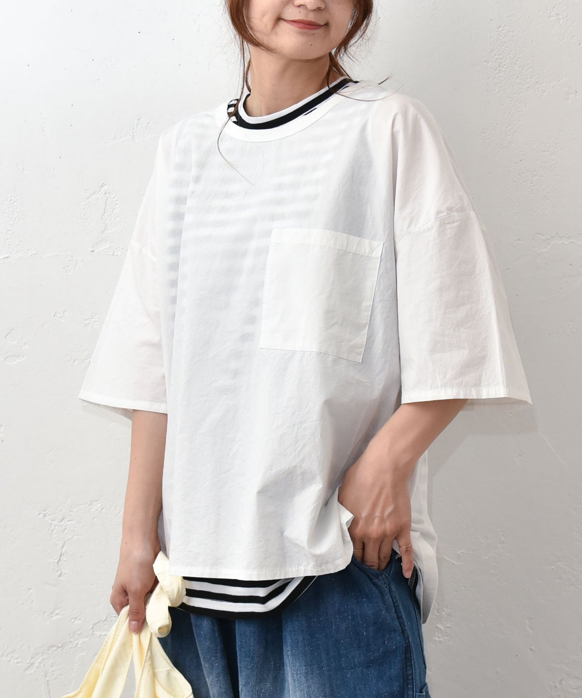 IN THE MARKET｜ロゴプリント入りプルオーバー [[C-2537]][C]