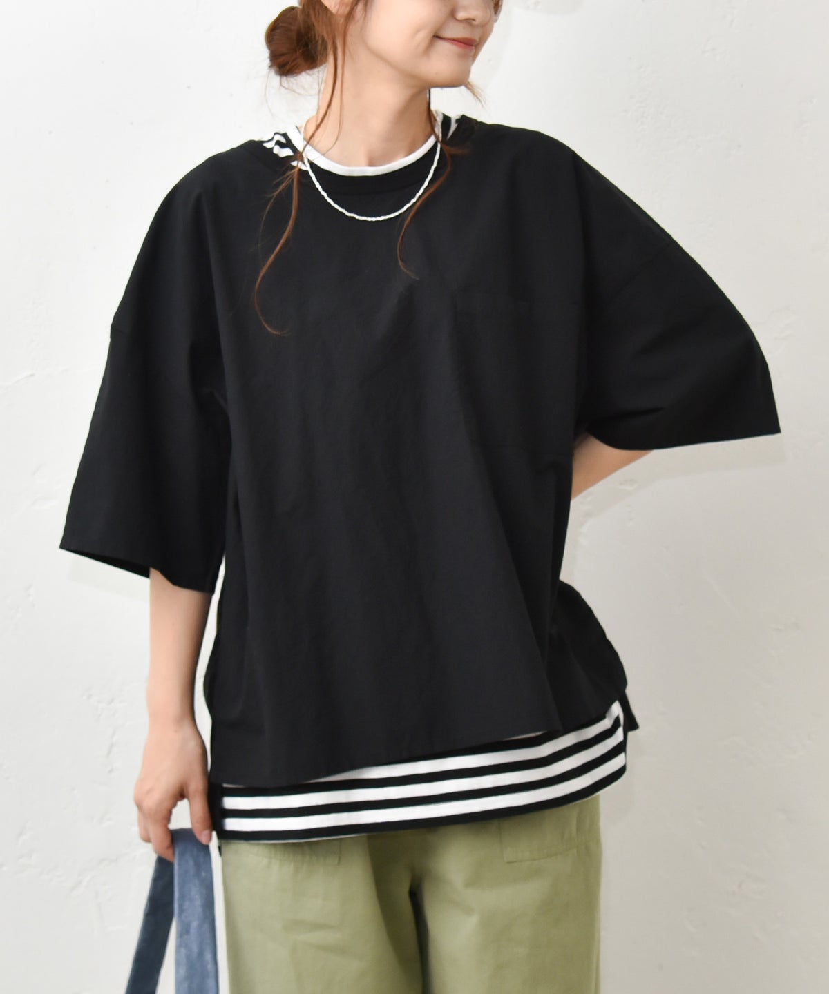 IN THE MARKET｜ロゴプリント入りプルオーバー [[C-2537]][C]