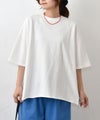  IN THE MARKET｜ロゴ入りピグメントカットソー [[C-2541]][C]