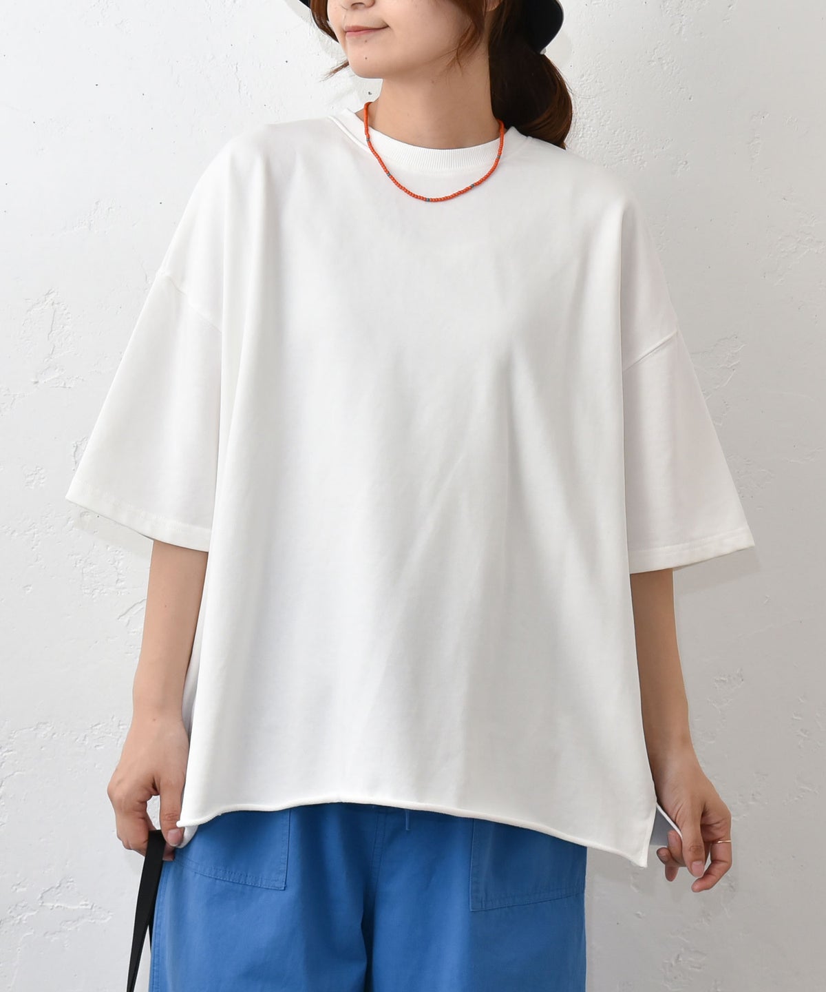  IN THE MARKET｜ロゴ入りピグメントカットソー [[C-2541]][C]