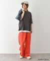  IN THE MARKET｜ロゴ入りピグメントカットソー [[C-2541]][C]