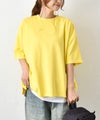  IN THE MARKET｜ロゴ入りピグメントカットソー [[C-2541]][C]
