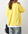  IN THE MARKET｜ロゴ入りピグメントカットソー [[C-2541]][C]