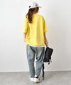  IN THE MARKET｜ロゴ入りピグメントカットソー [[C-2541]][C]