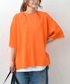  IN THE MARKET｜ロゴ入りピグメントカットソー [[C-2541]][C]