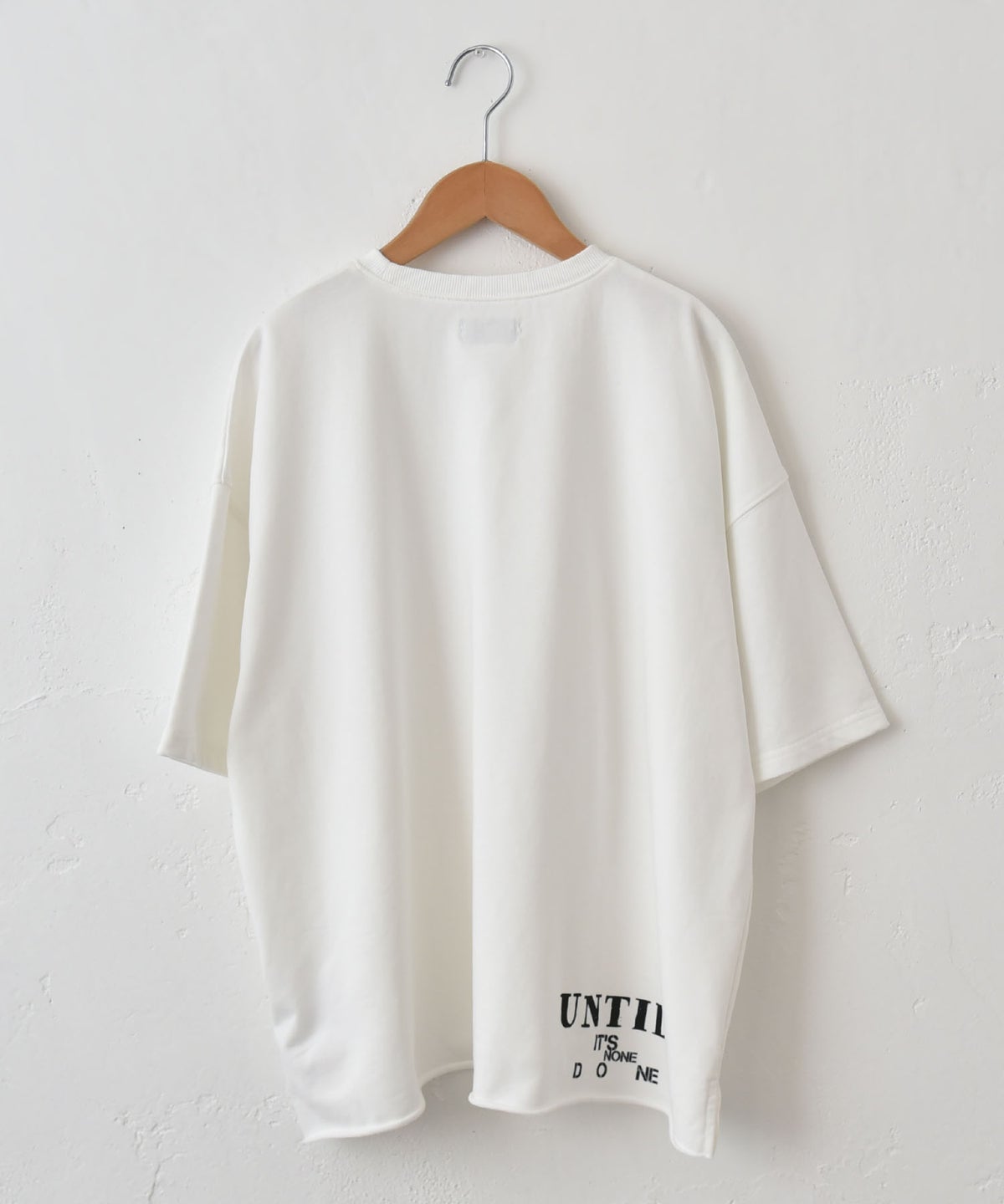  IN THE MARKET｜ロゴ入りピグメントカットソー [[C-2541]][C]