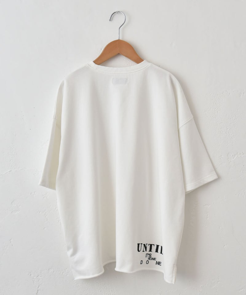  IN THE MARKET｜ロゴ入りピグメントカットソー [[C-2541]][C]