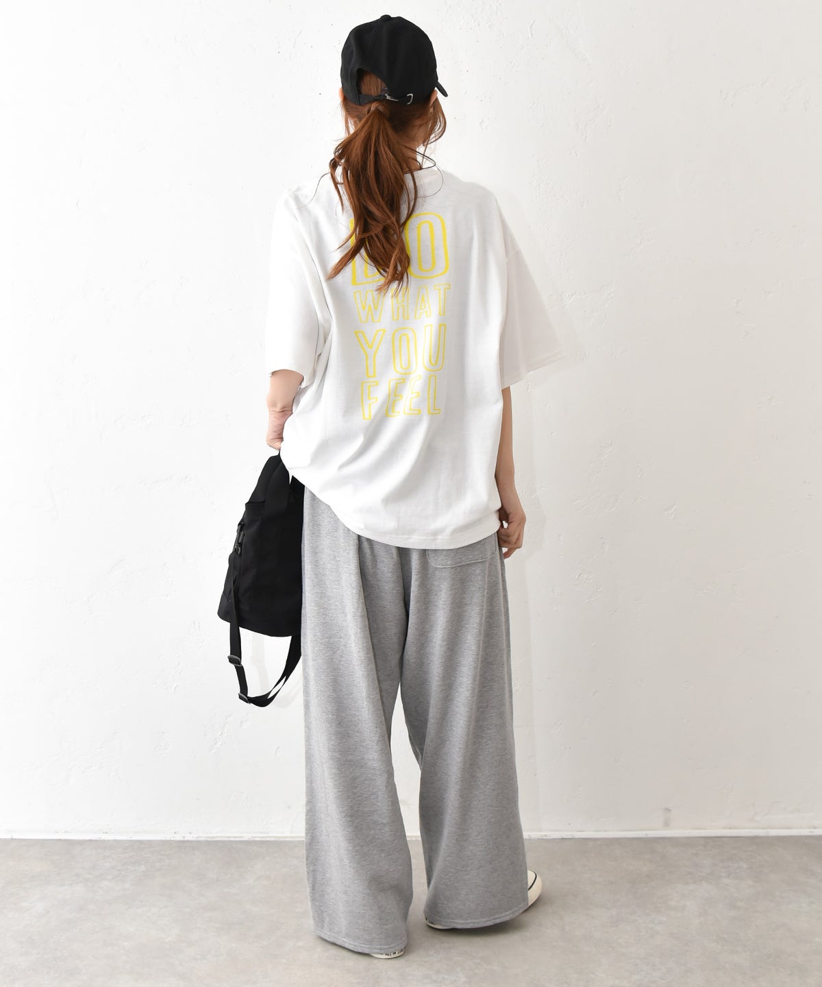 her.｜USコットンドローコードBACKプリントT [[2603305]][C]