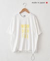 her.｜USコットンドローコードプリントT [[2603301]][C]