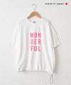her.｜USコットンドローコードプリントT [[2603301]][C]