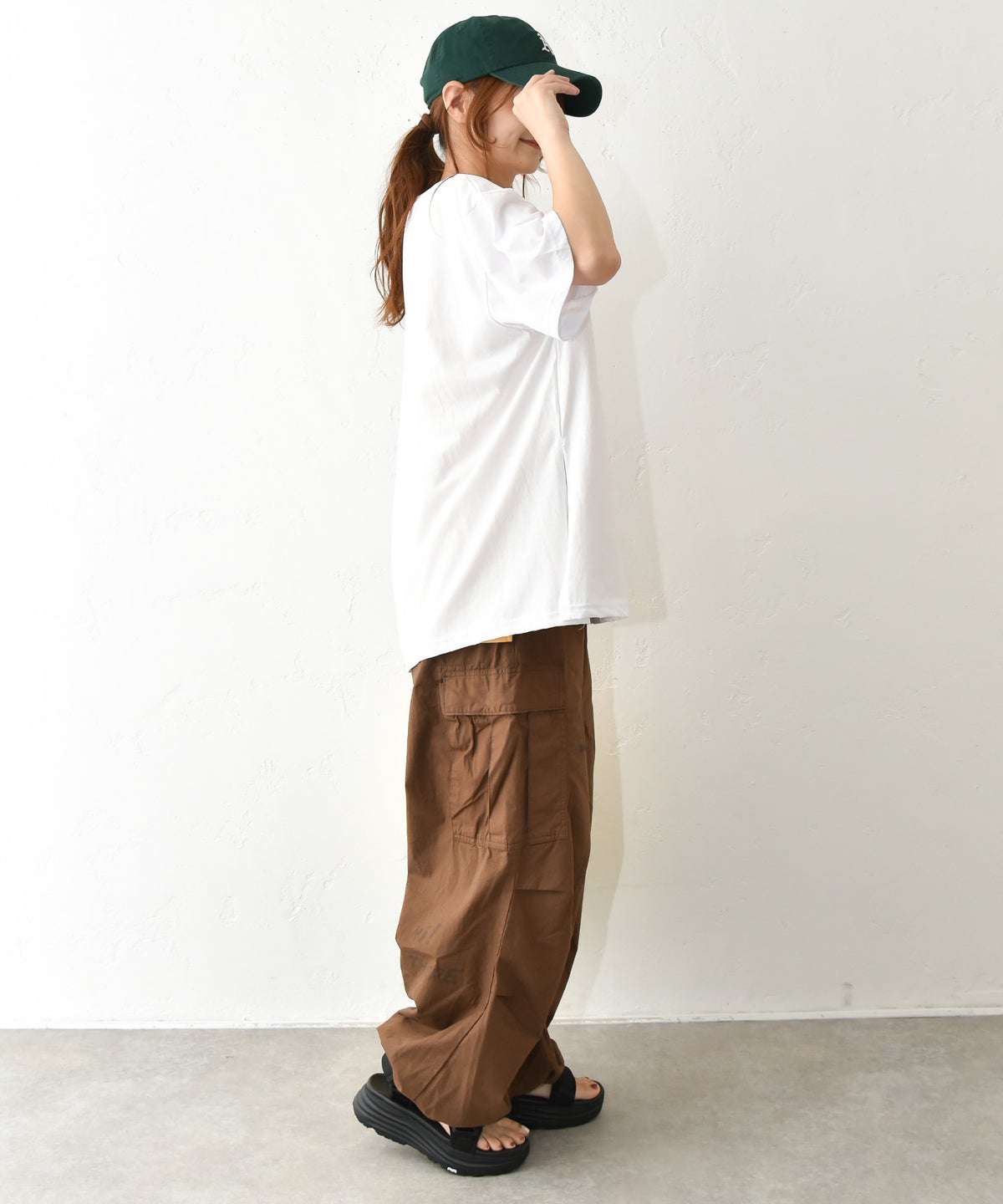 IN THE MARKET｜シンプルメッセージロゴTシャツ [[C-2579]][C]