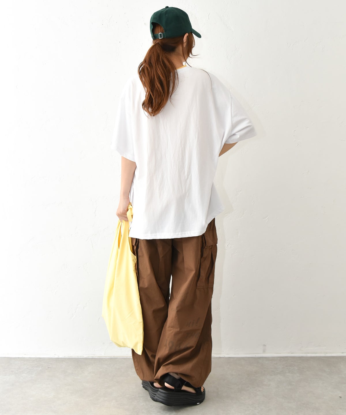 IN THE MARKET｜シンプルメッセージロゴTシャツ [[C-2579]][C]