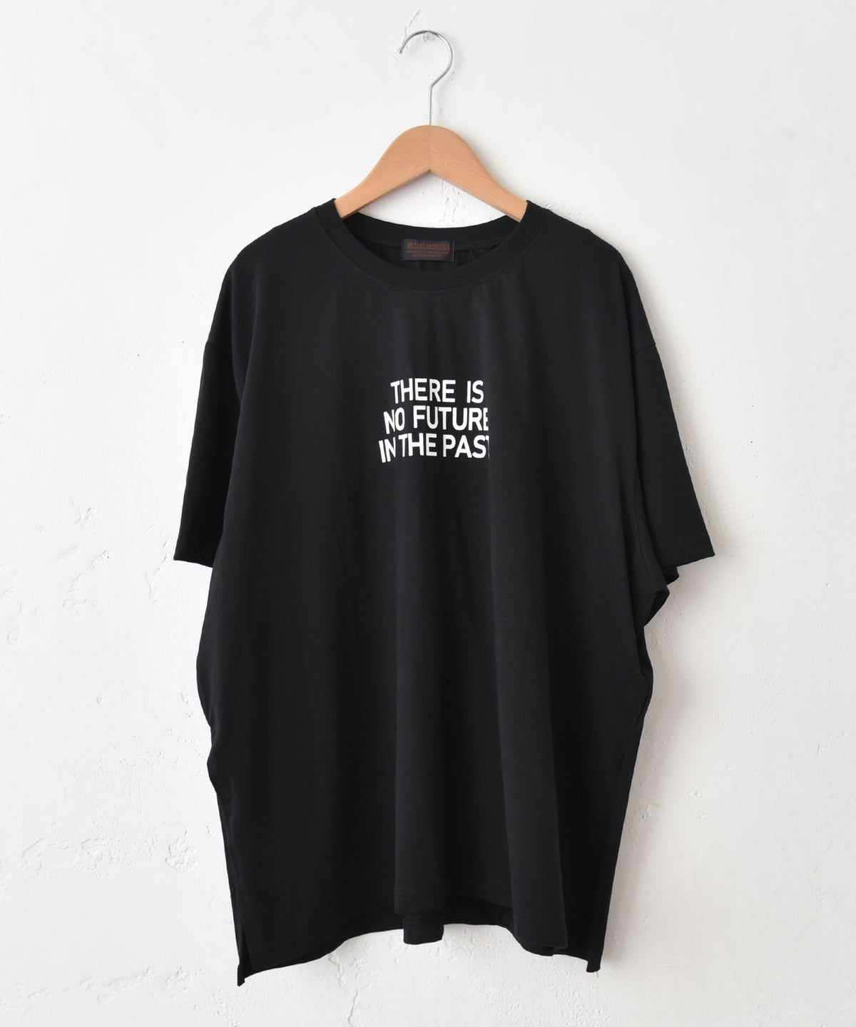  IN THE MARKET｜シンプルメッセージロゴTシャツ [[C-2579]][C]