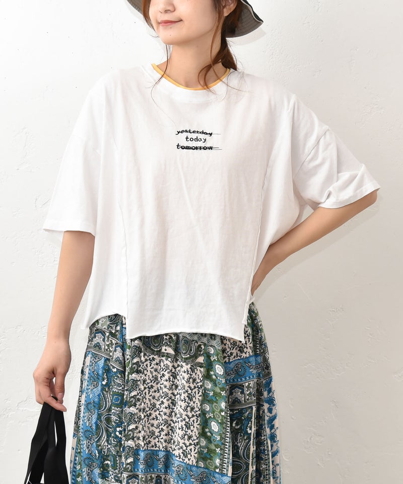 IN THE MARKET｜刺繍ロゴTシャツ [[C-2578]][C]