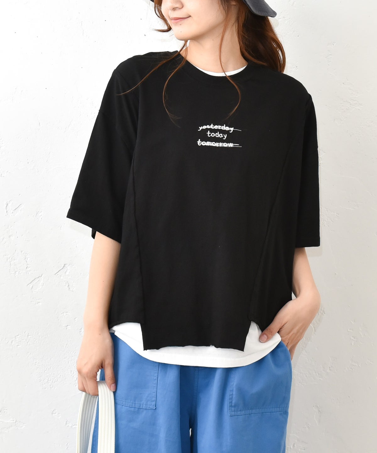 IN THE MARKET｜刺繍ロゴTシャツ [[C-2578]][C]