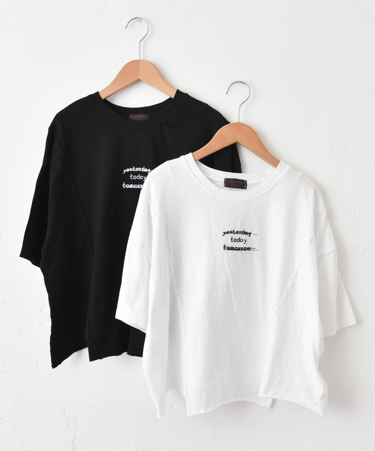  IN THE MARKET｜刺繍ロゴTシャツ [[C-2578]][C]