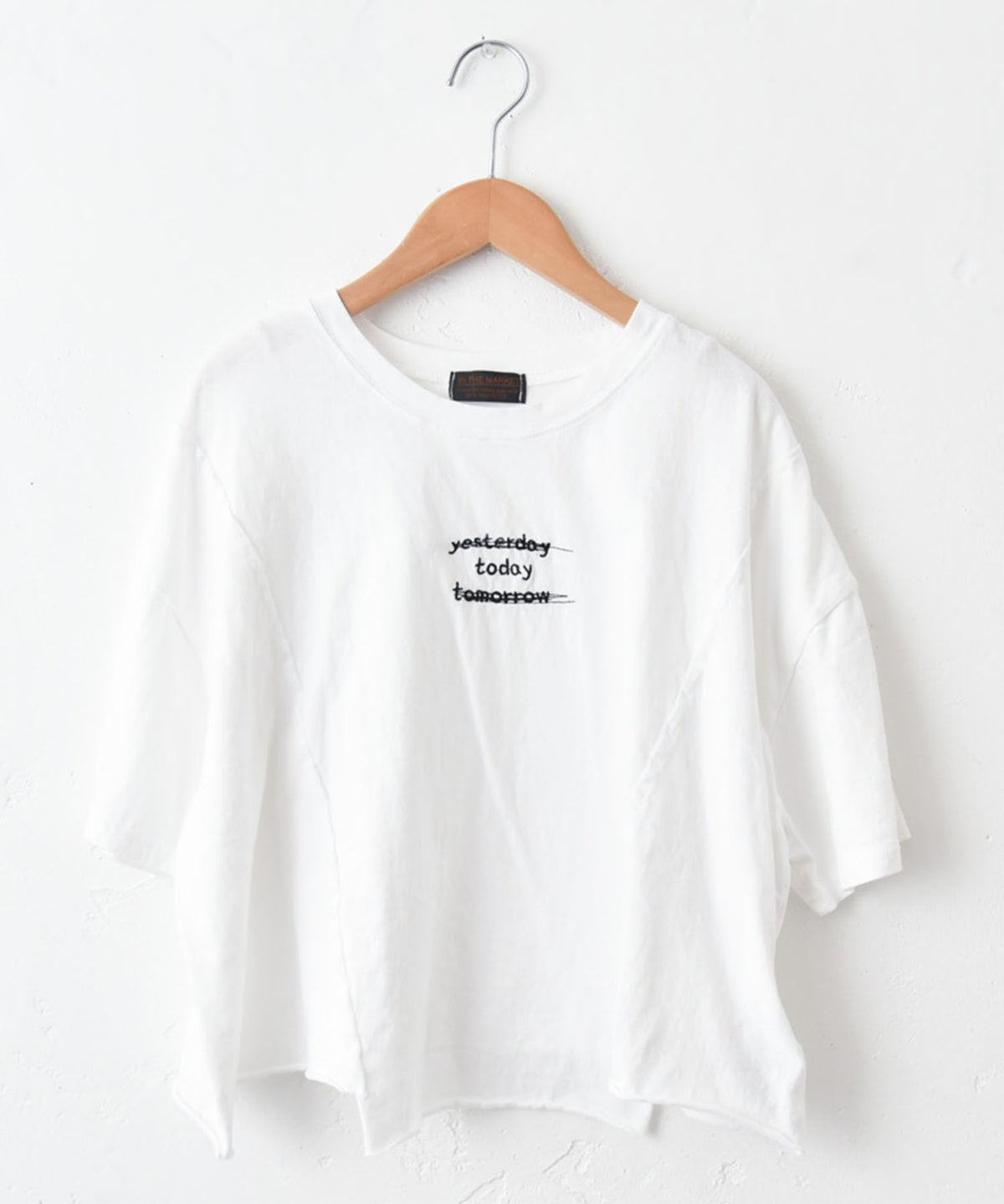  IN THE MARKET｜刺繍ロゴTシャツ [[C-2578]][C]