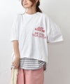 IN THE MARKET｜ポケット付きロゴTシャツ [[C-2577]][C]