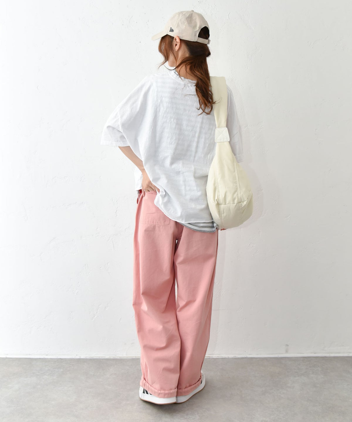 IN THE MARKET｜ポケット付きロゴTシャツ [[C-2577]][C]