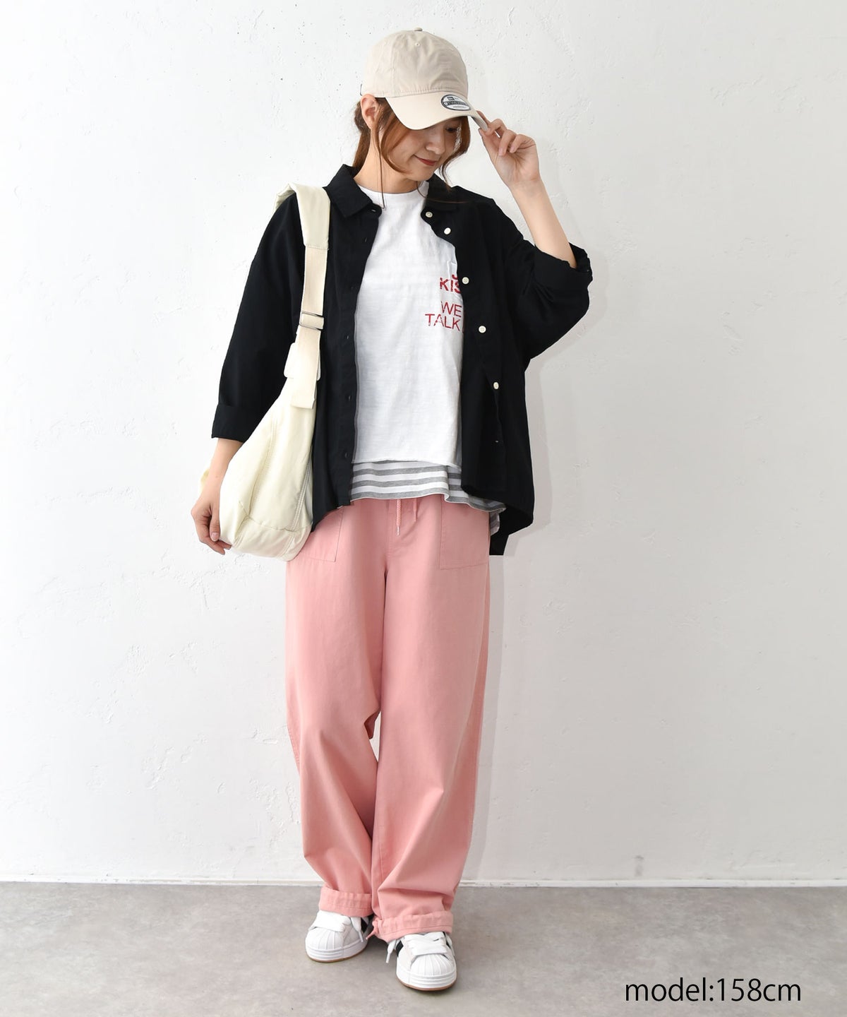 IN THE MARKET｜ポケット付きロゴTシャツ [[C-2577]][C]