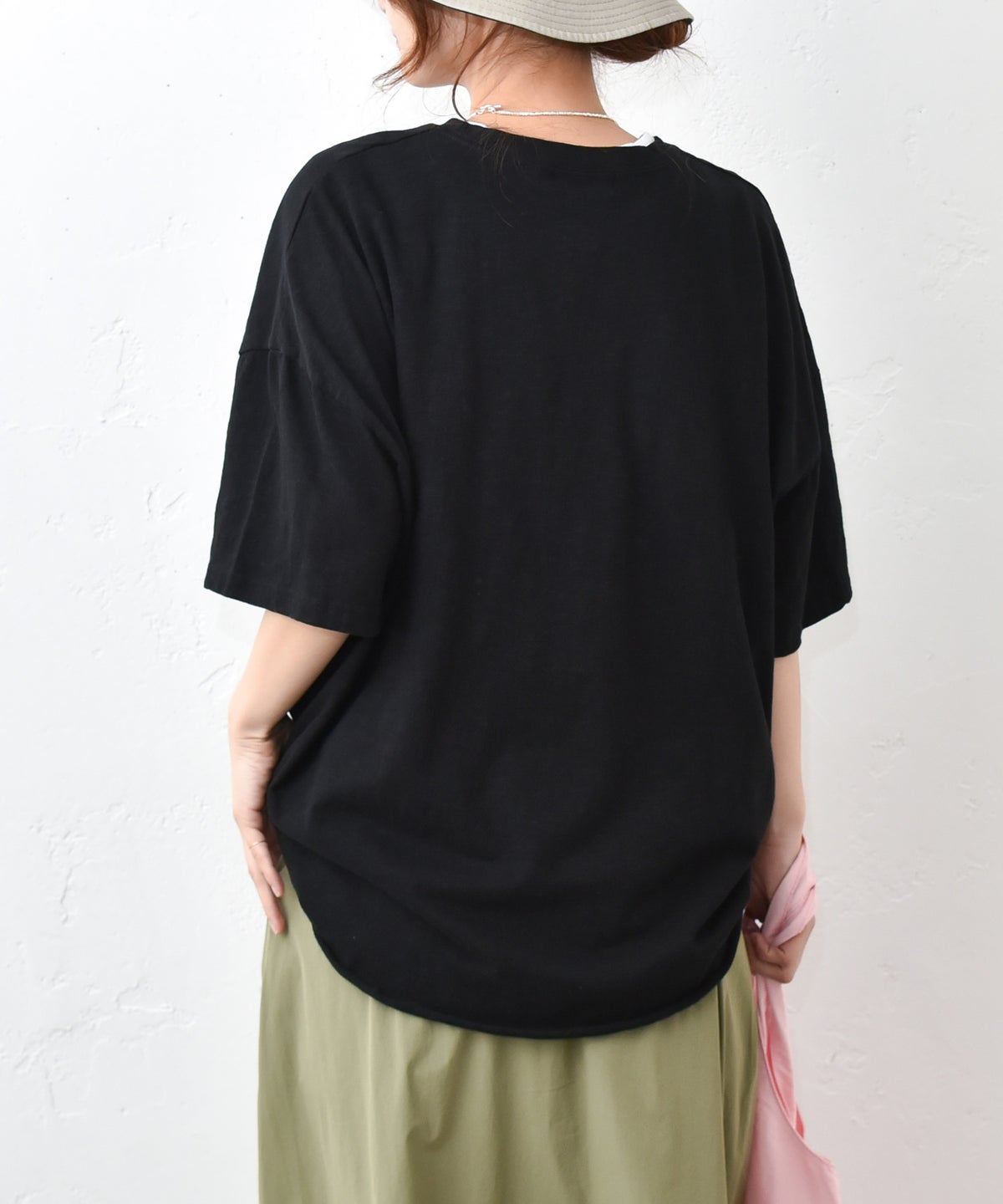IN THE MARKET｜ポケット付きロゴTシャツ [[C-2577]][C]