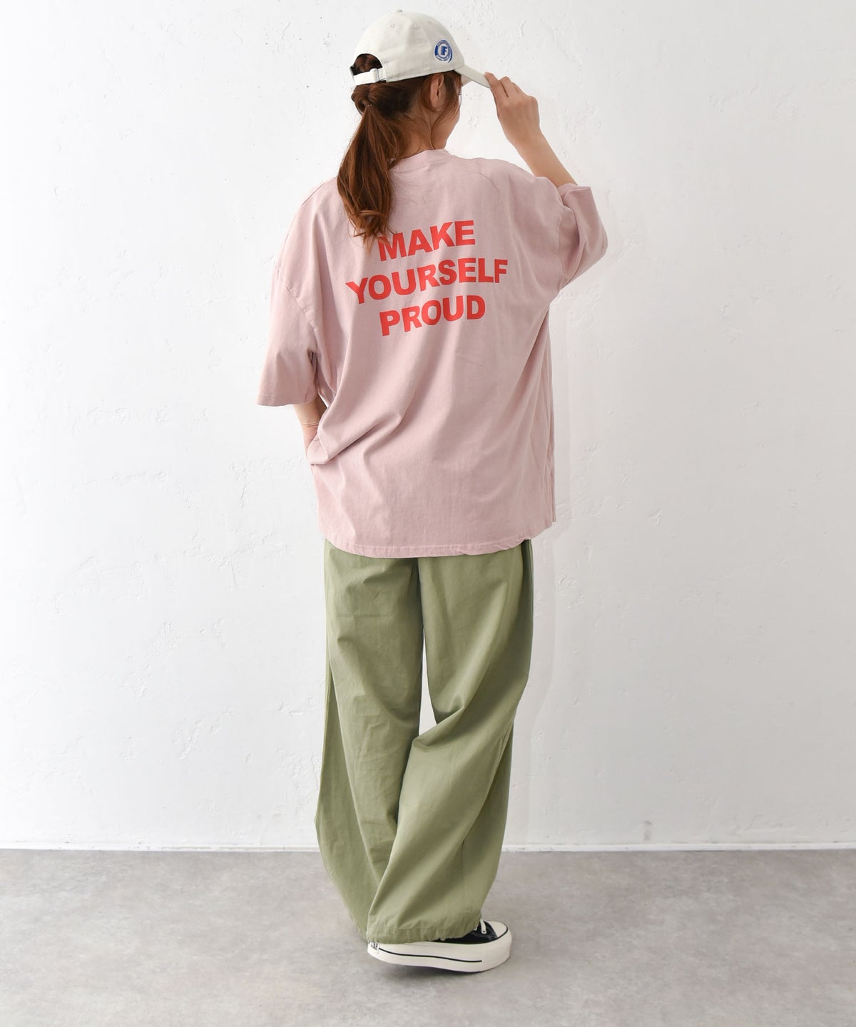 IN THE MARKET｜バックプリントロゴTシャツ [[C-2576]][C]