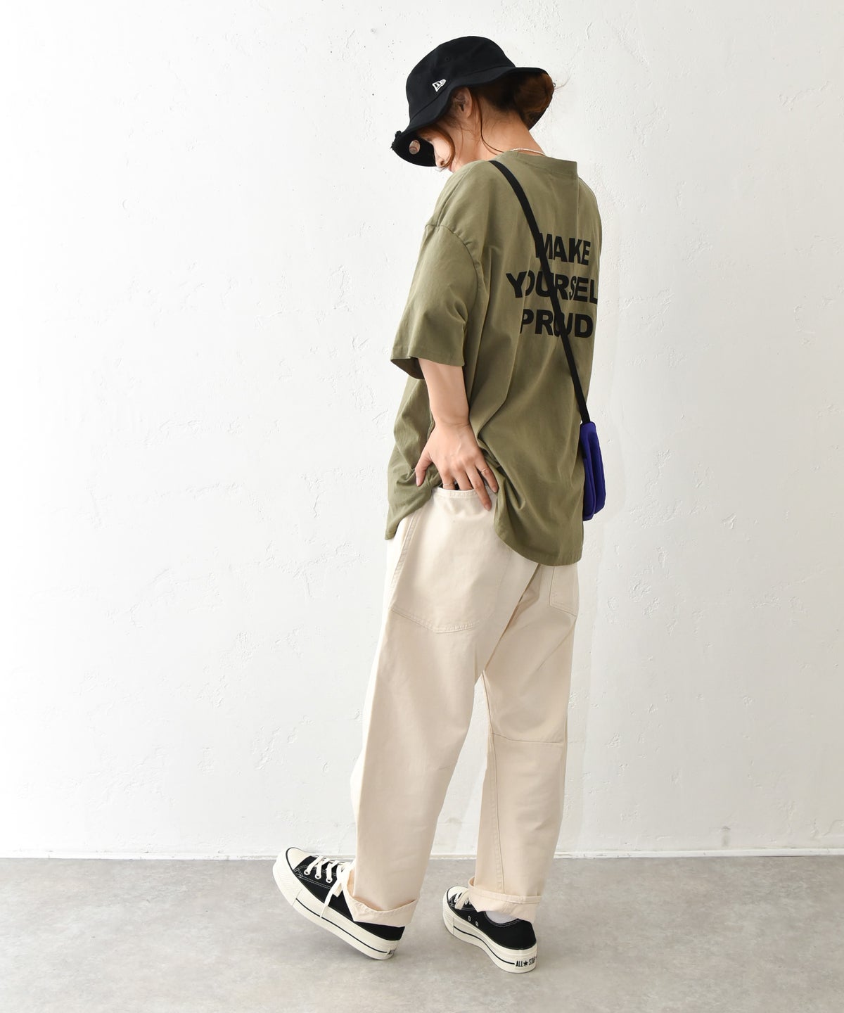 IN THE MARKET｜バックプリントロゴTシャツ [[C-2576]][C]