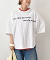 IN THE MARKET｜フレンチロゴTシャツ [[C-2575]][C]