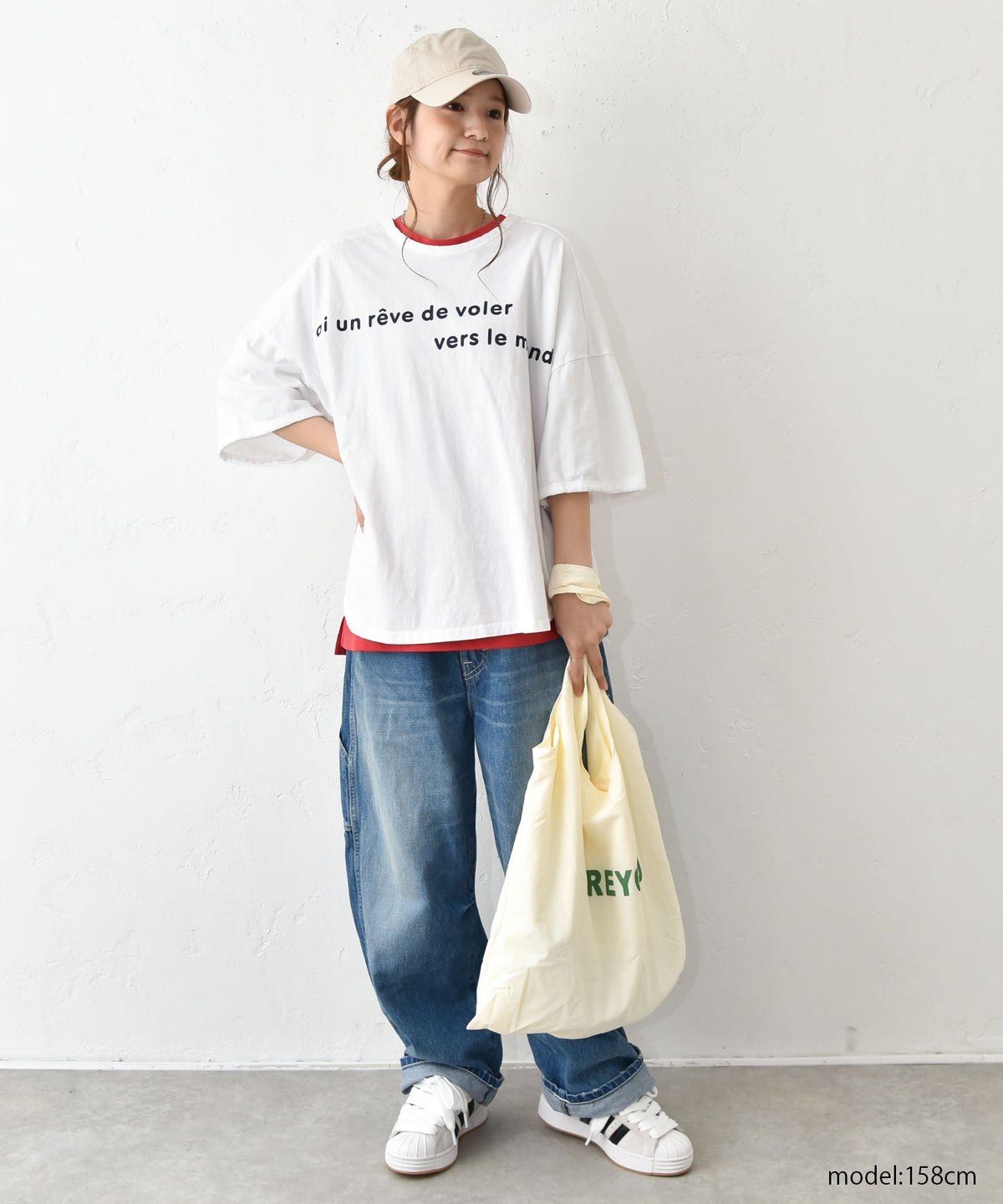 IN THE MARKET｜フレンチロゴTシャツ [[C-2575]][C]