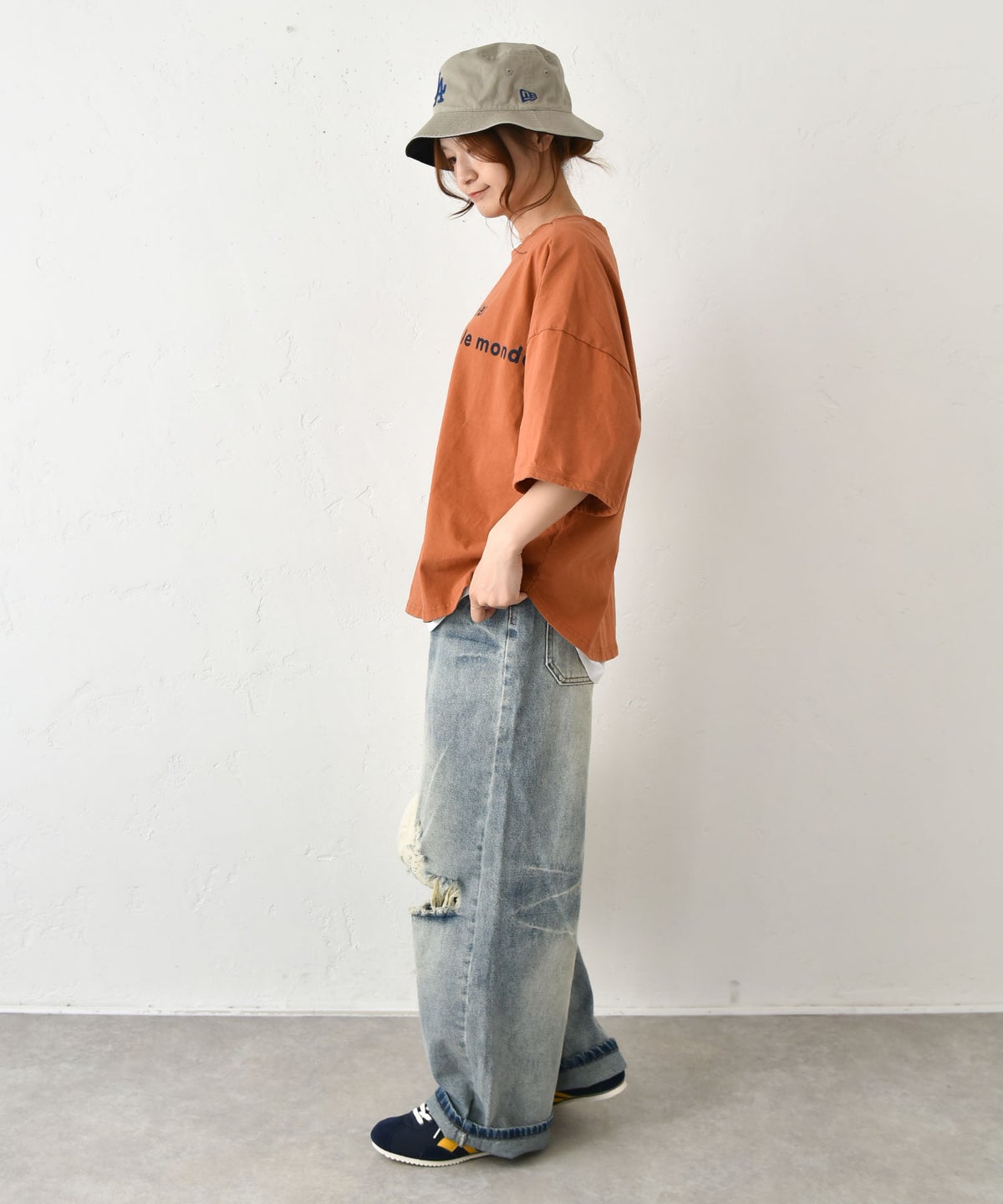 IN THE MARKET｜フレンチロゴTシャツ [[C-2575]][C]