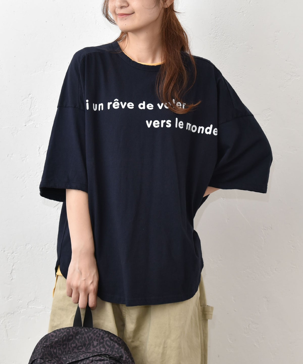 IN THE MARKET｜フレンチロゴTシャツ [[C-2575]][C]