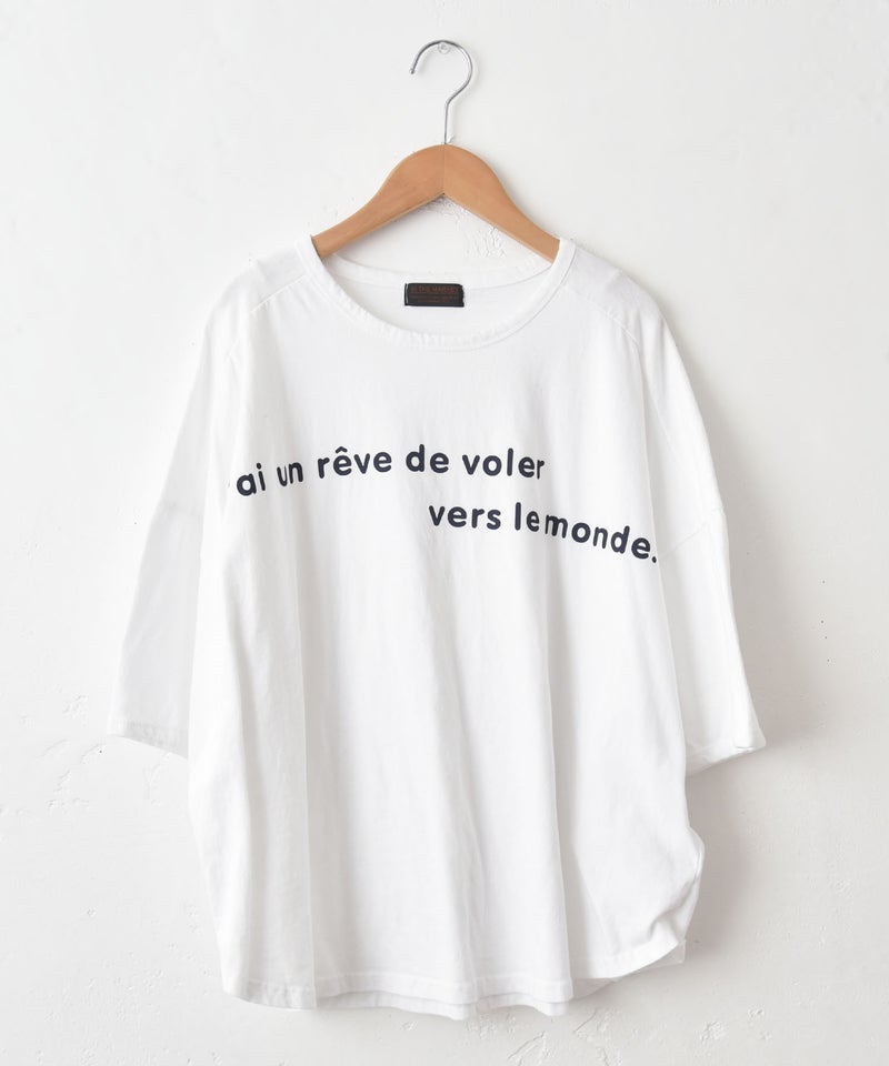 IN THE MARKET｜フレンチロゴTシャツ [[C-2575]][C]