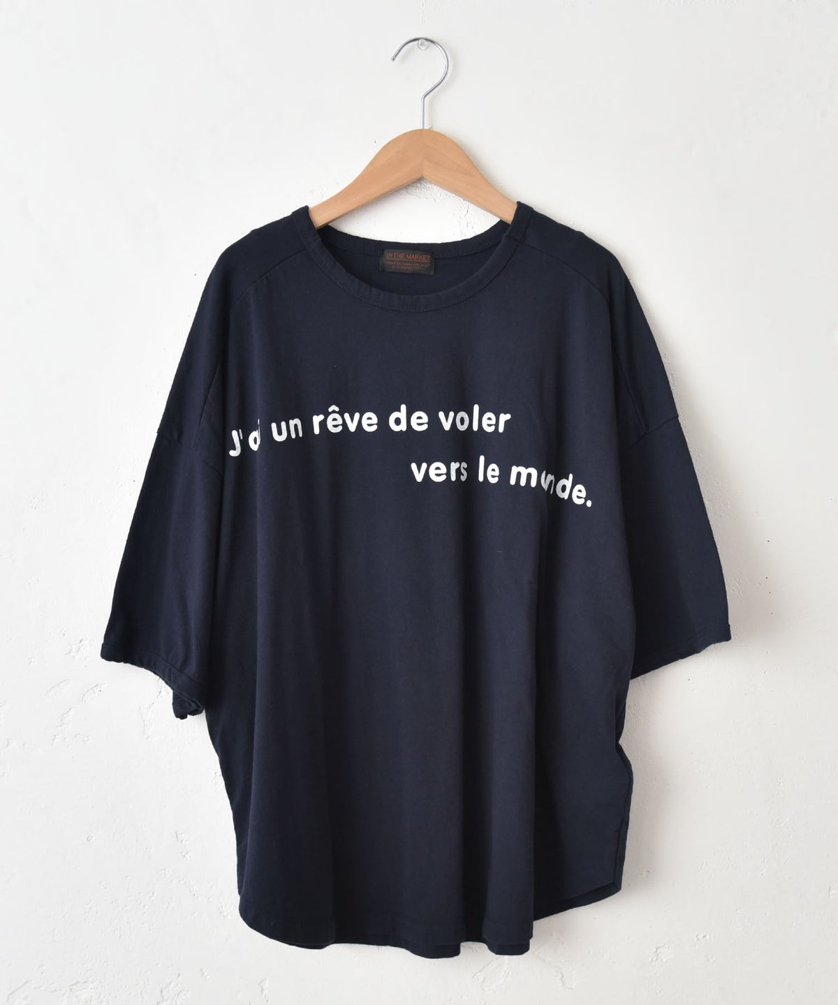 IN THE MARKET｜フレンチロゴTシャツ [[C-2575]][C]