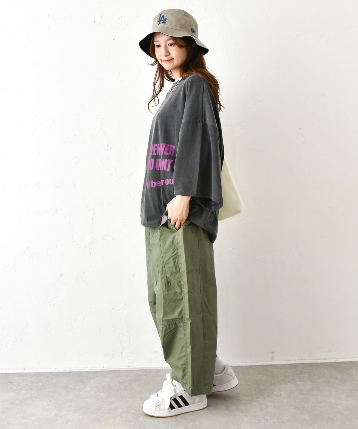 IN THE MARKET｜ビンテージライクロゴＴシャツ [[C-2574]][C]