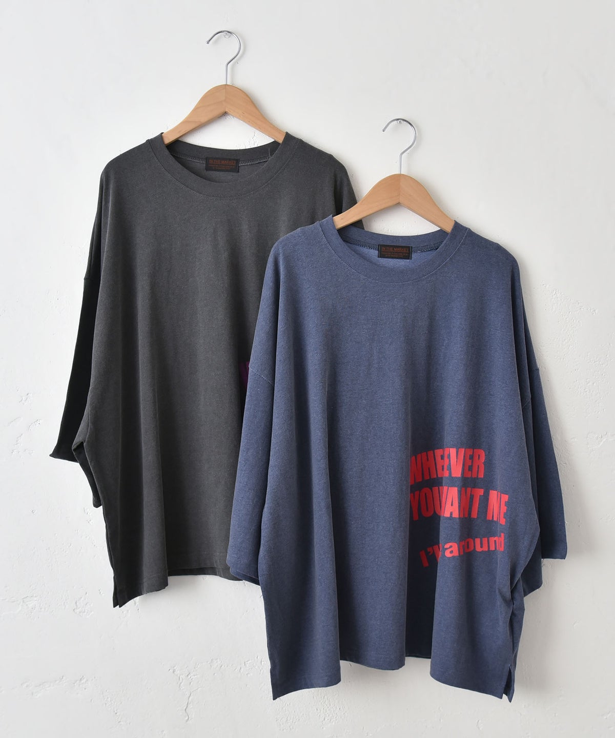 IN THE MARKET｜ビンテージライクロゴＴシャツ [[C-2574]][C]