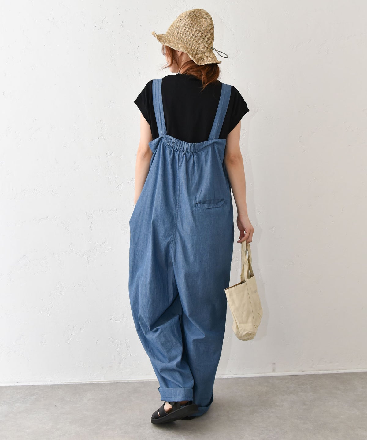 Our.｜シャンブレーサロペット [[131362H]][C]