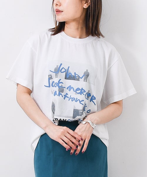J J Mercer LOGO TEE JME-26W013 F