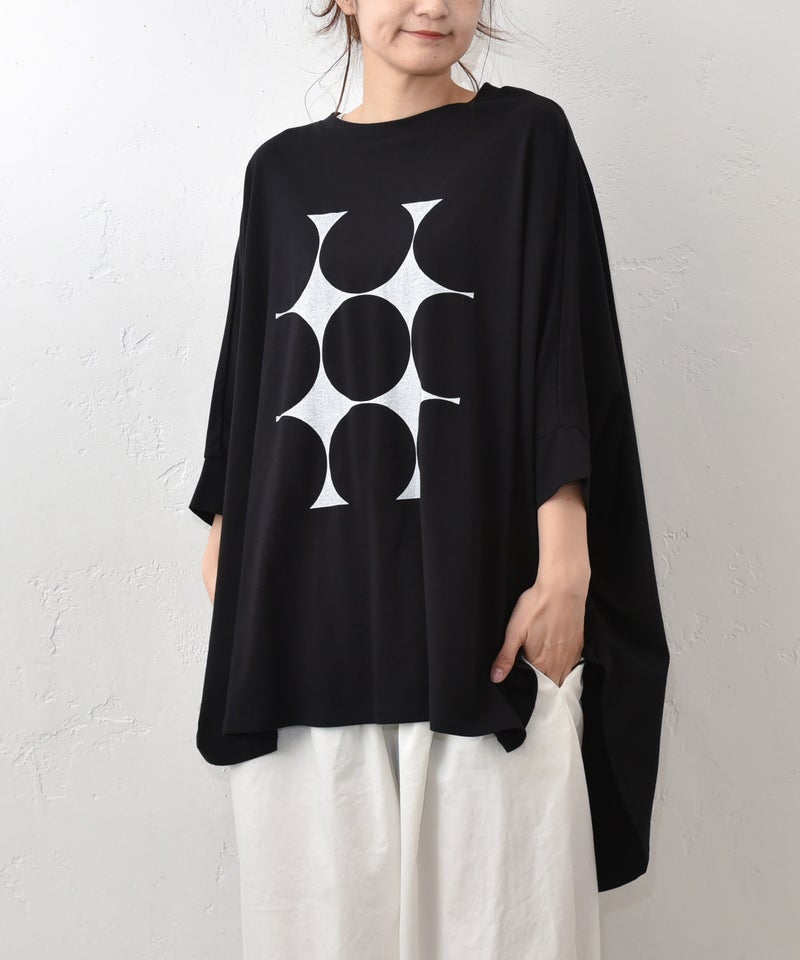  hagumu｜ドットプリントTee [[C-768]][C]