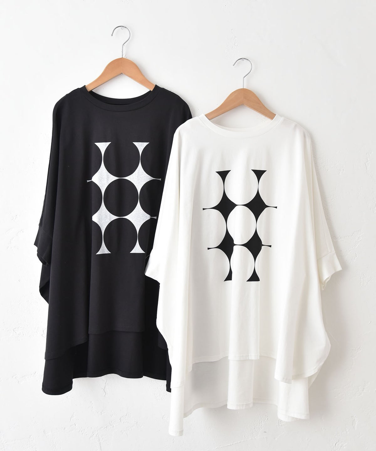  hagumu｜ドットプリントTee [[C-768]][C]