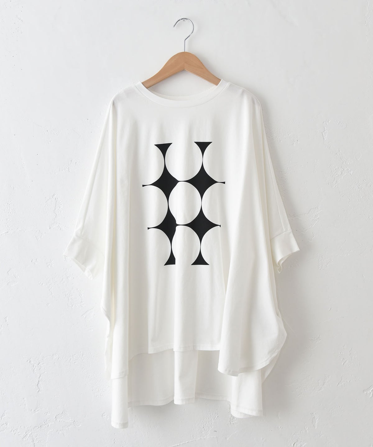  hagumu｜ドットプリントTee [[C-768]][C]